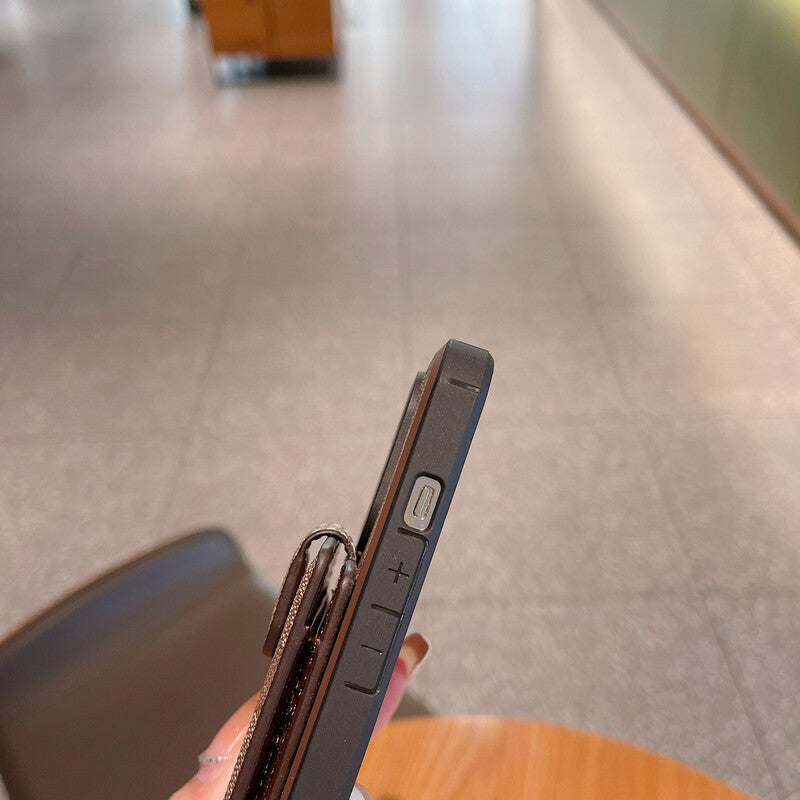 Klassisk iPhone-deksel med lommebok -LBK241416
