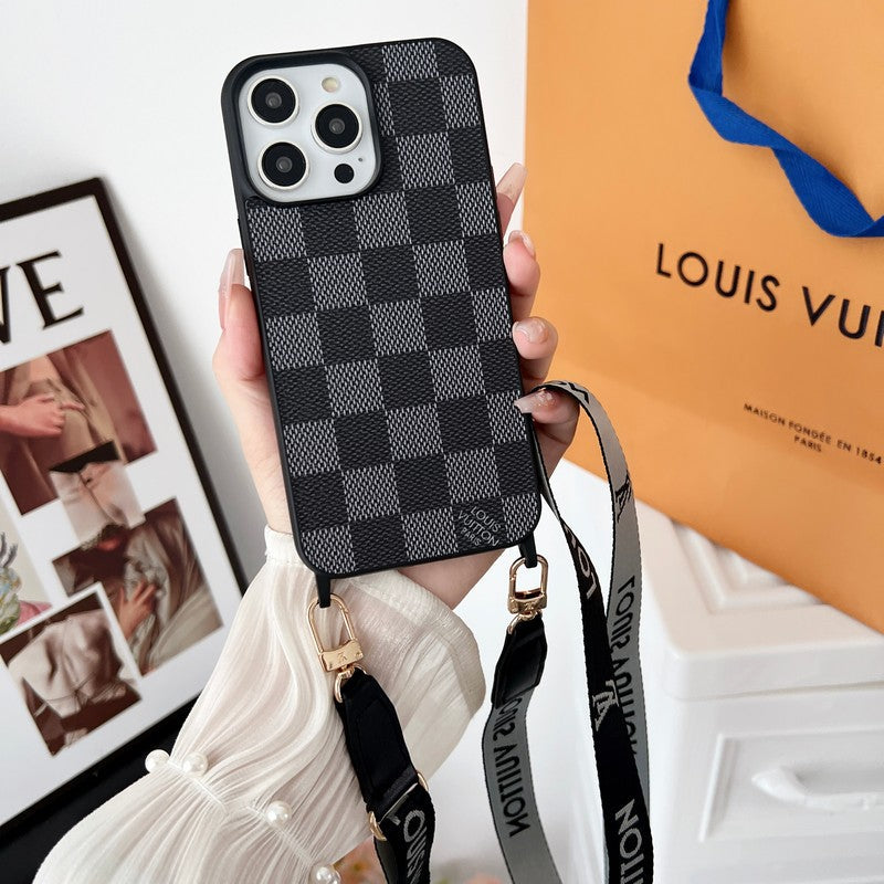 Luksuzna crno & bijela iPhone maska ​​preko tijela