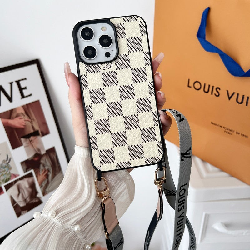 Luksuzna crno & bijela iPhone maska ​​preko tijela