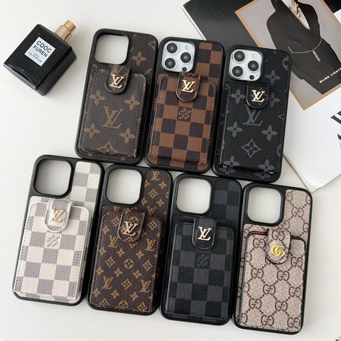 Luxuriöse iPhone-Hülle mit klassischer Kartentasche