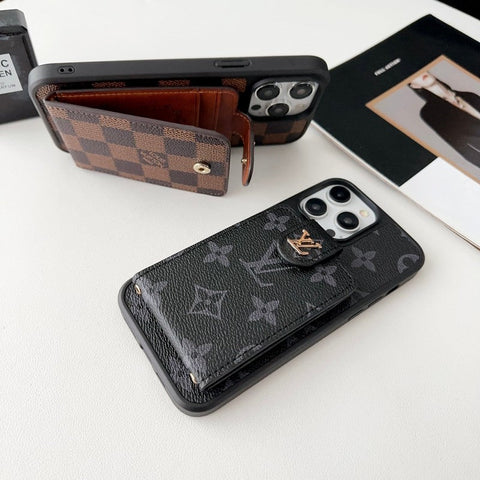 Luxuriöse iPhone-Hülle mit klassischer Kartentasche
