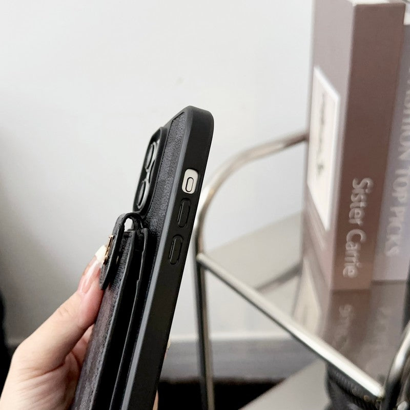 حقيبة iPhone فاخرة باللون الأسود  &  باللون الأبيض