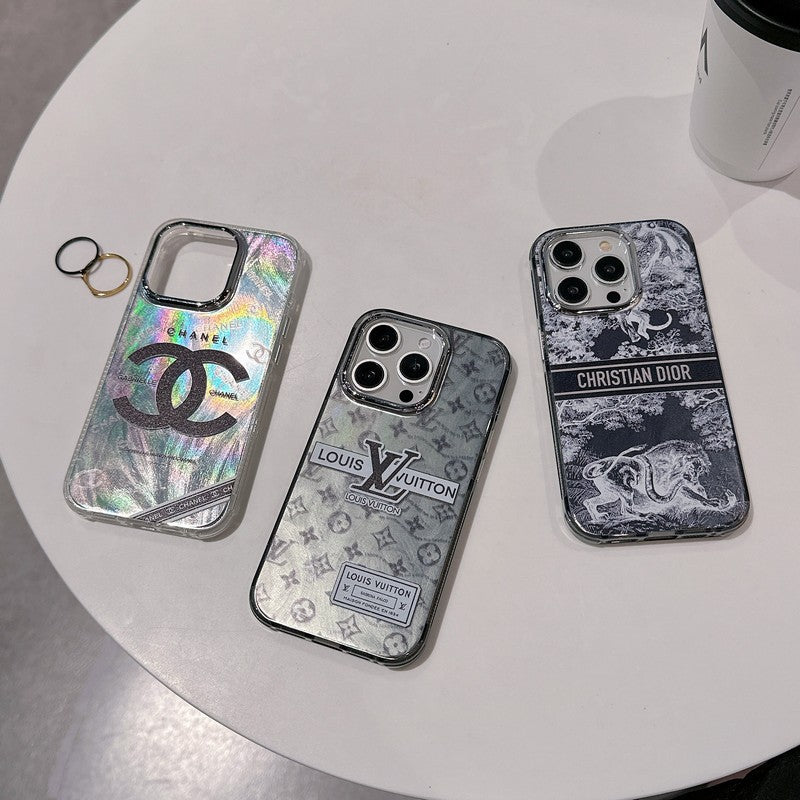 Custodia nera di lusso per iPhone