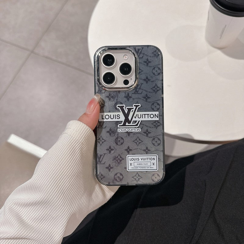 Custodia nera di lusso per iPhone