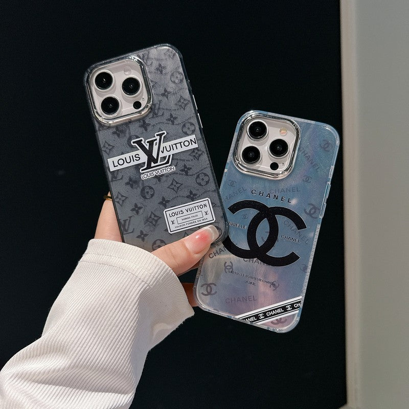 Custodia nera di lusso per iPhone