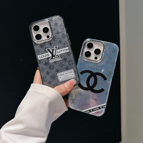 Custodia nera di lusso per iPhone