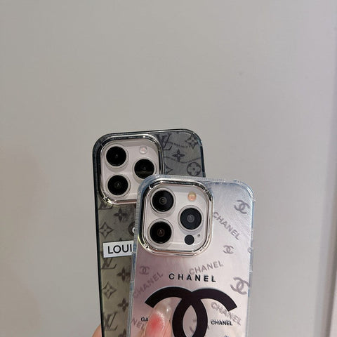 Custodia nera di lusso per iPhone