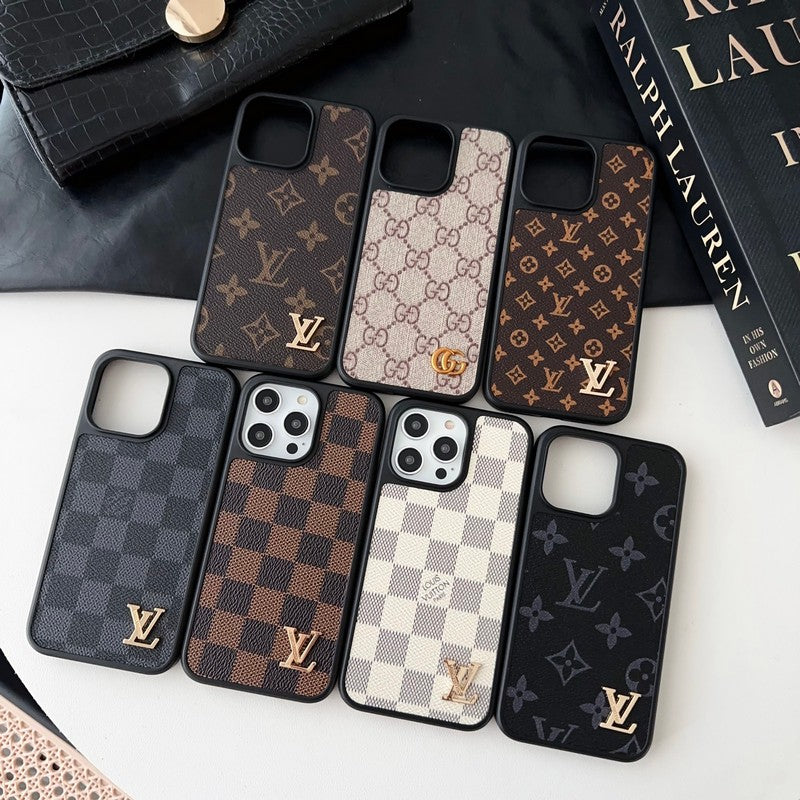 Luxus fekete-fehér iPhone tok