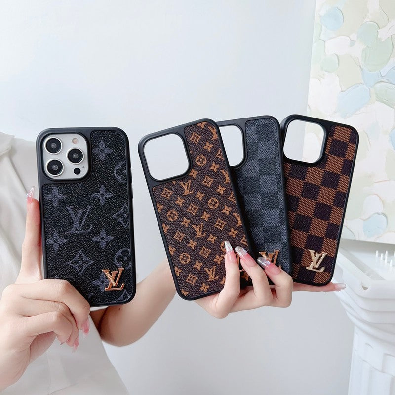 Luxus fekete-fehér iPhone tok