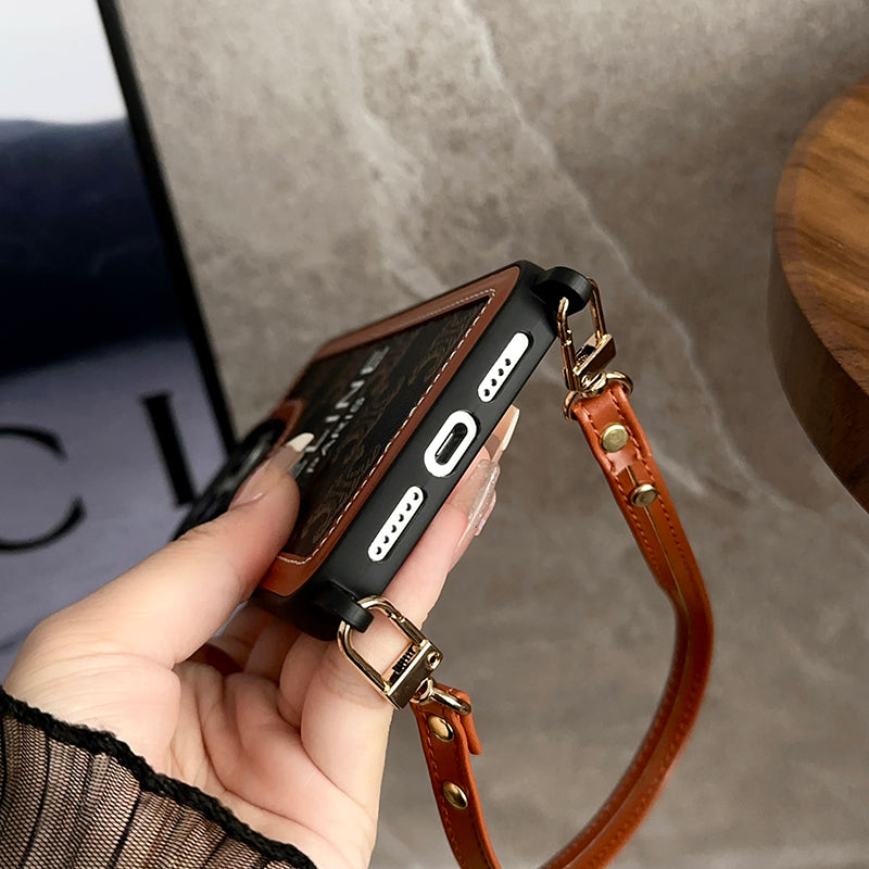Fashion Hand Holder Leather 16 iPhone-deksel
