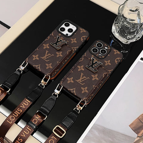 Θήκη για iPhone με αλυσίδα για κάρτες πολυτελείας