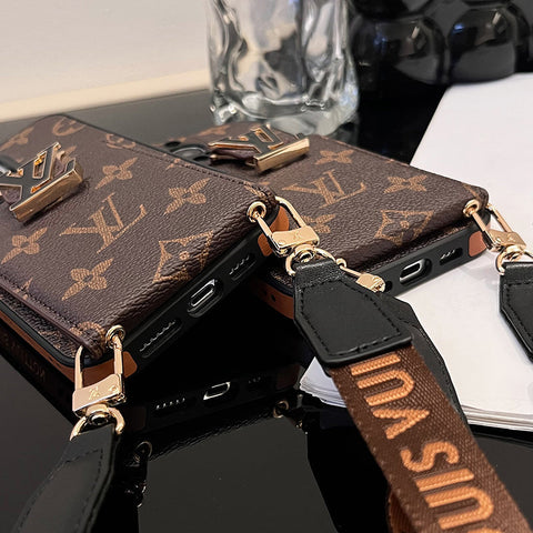 Θήκη για iPhone με αλυσίδα για κάρτες πολυτελείας