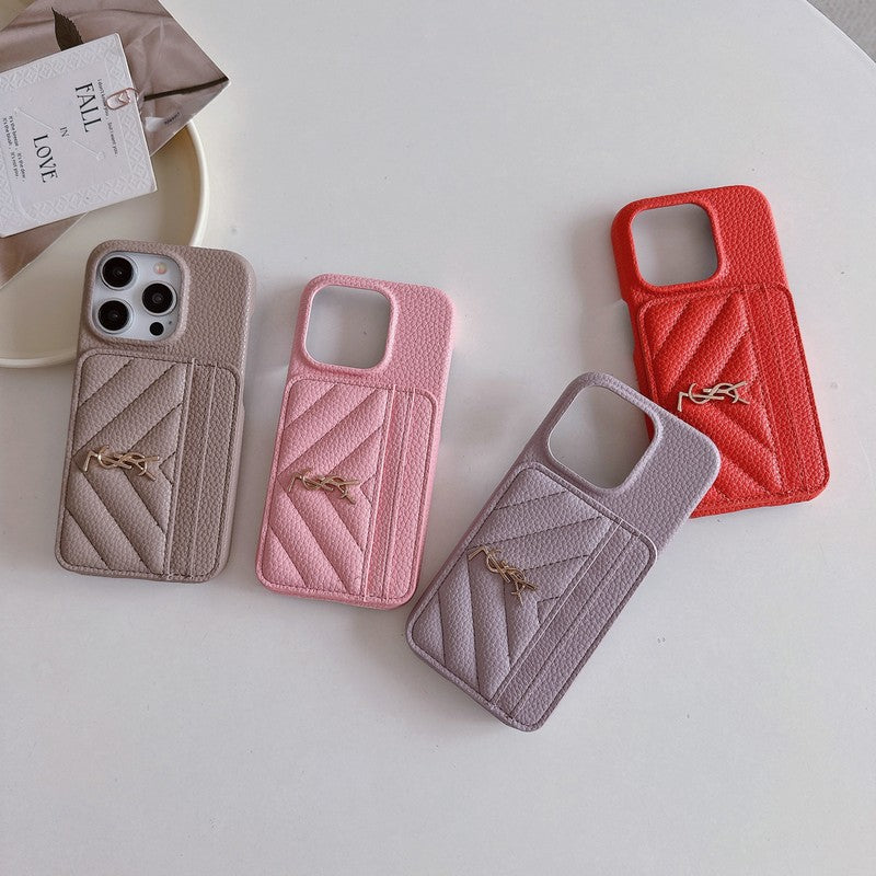 Saint Card Bag ādas iPhone futrālis