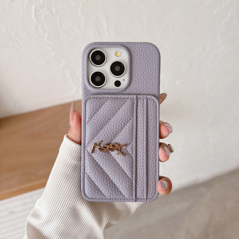 Saint Card Bag ādas iPhone futrālis