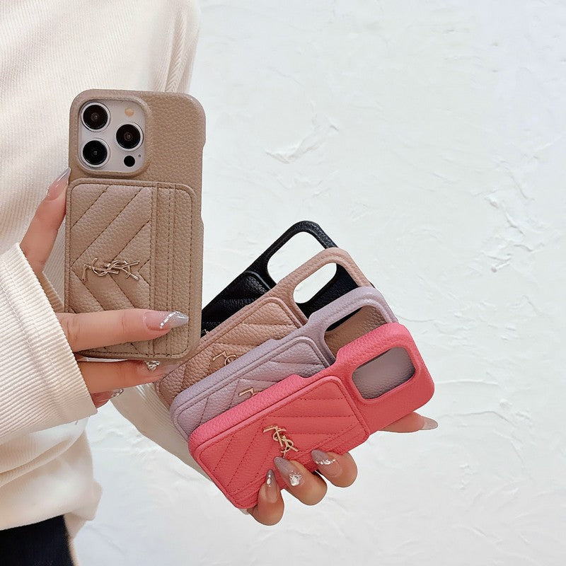 Saint Card Bag ādas iPhone futrālis