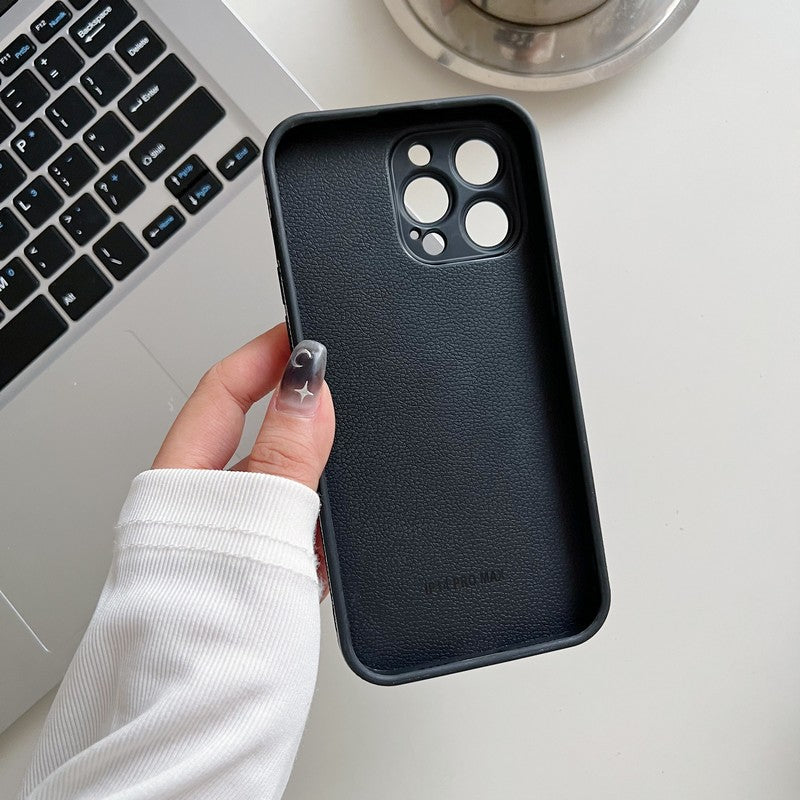 Luksusa klasiskās krāsas ādas iPhone korpuss