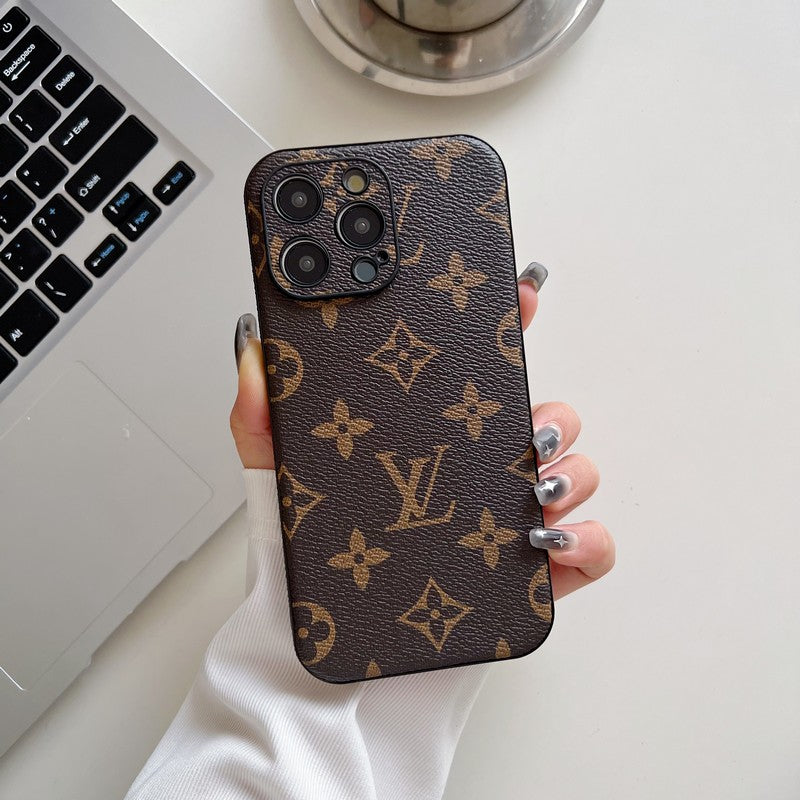 Luksuzna kožna torbica za iPhone u klasičnoj boji