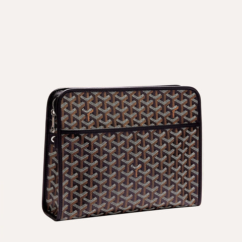 Leder-Clutch – elegante Reise-Organizer-Tasche
