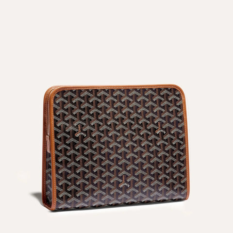 Leder-Clutch – elegante Reise-Organizer-Tasche