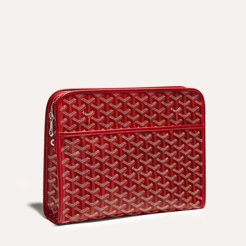 Leder-Clutch – elegante Reise-Organizer-Tasche