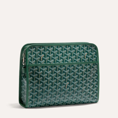 Leder-Clutch – elegante Reise-Organizer-Tasche