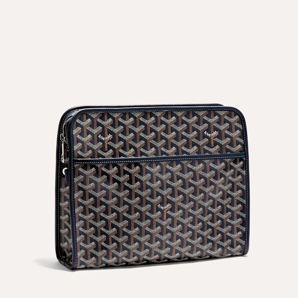 Leder-Clutch – elegante Reise-Organizer-Tasche