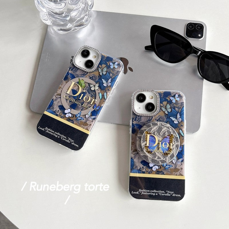 Modische iPhone-Hülle mit Kristallen