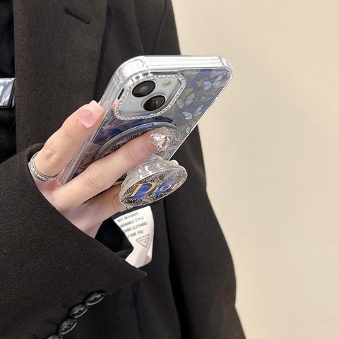 Modische iPhone-Hülle mit Kristallen