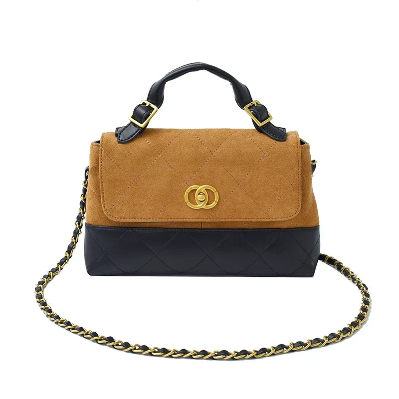 Beliebte klassische, elegante Damen-Lederhandtasche