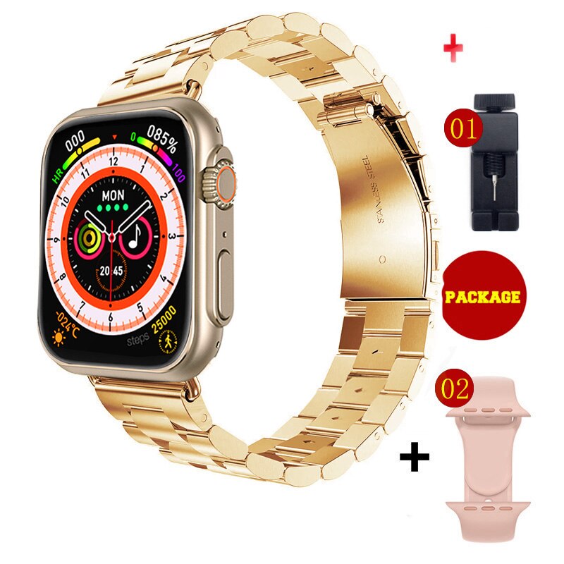 NEW Ultra Watch Men Smart Watch Series 8 NFC Door Access Smartwatch For Android Apple Phone Watch Bands