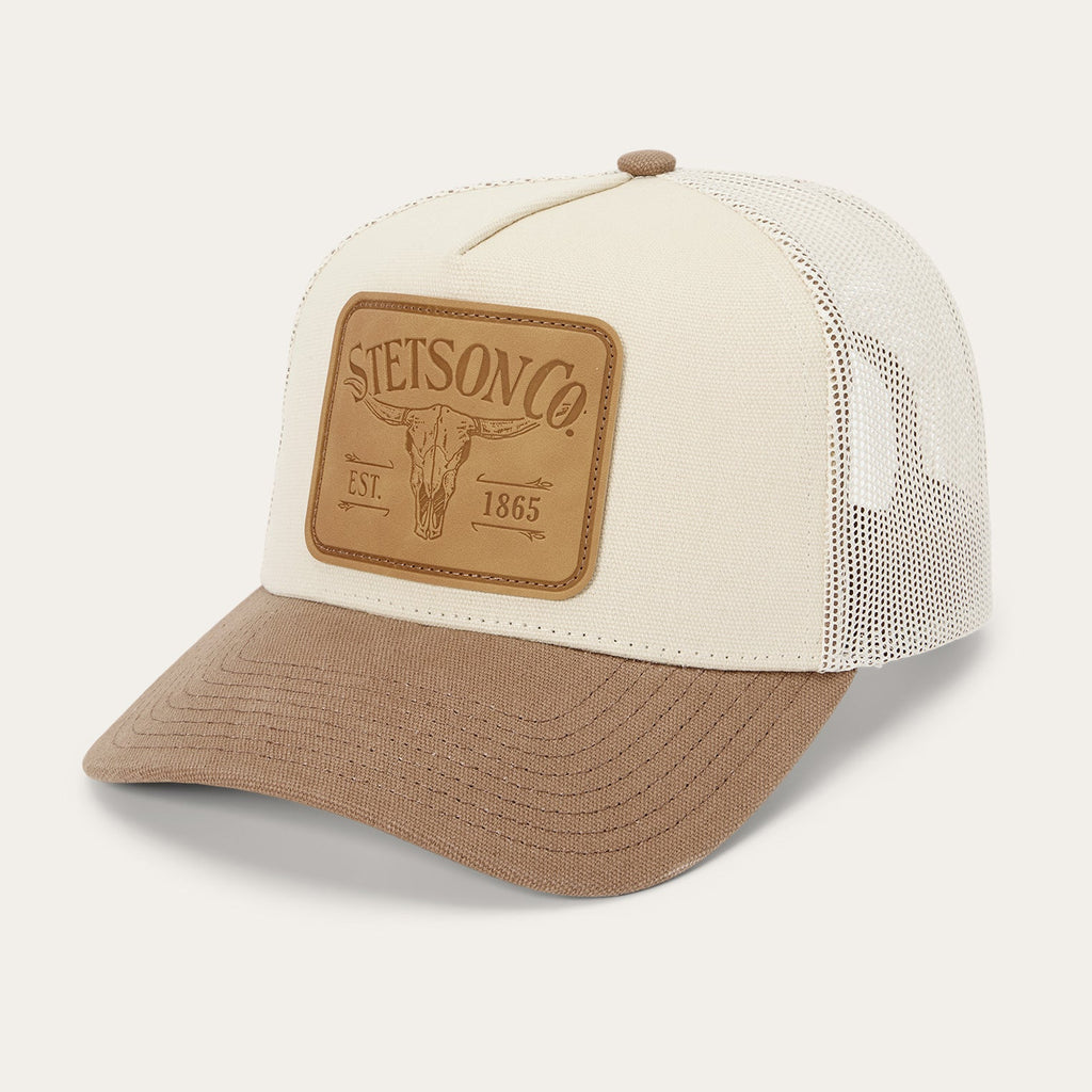 Longhorn Patch Trucker Hat
