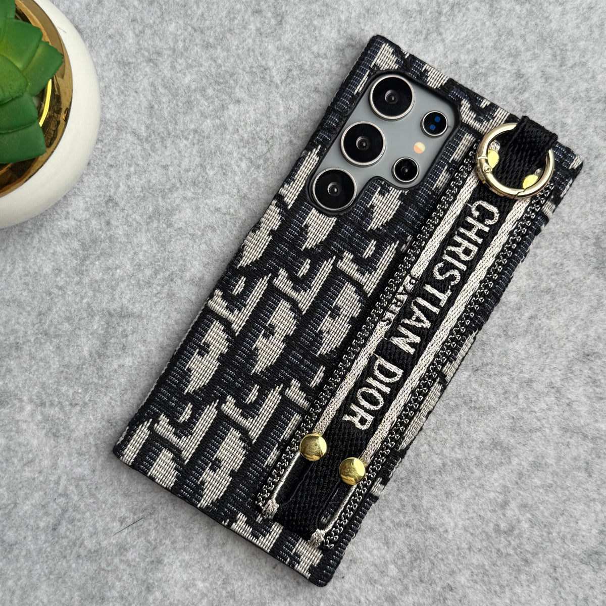 Luxury Brand C Dior Pattern Case For Samsung Galaxy