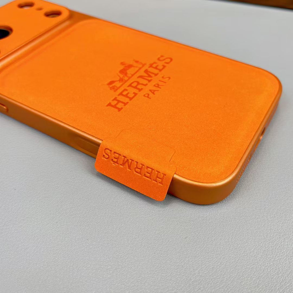 Classices Premium-Leder-iPhone-Hülle – luxuriöser Schutz
