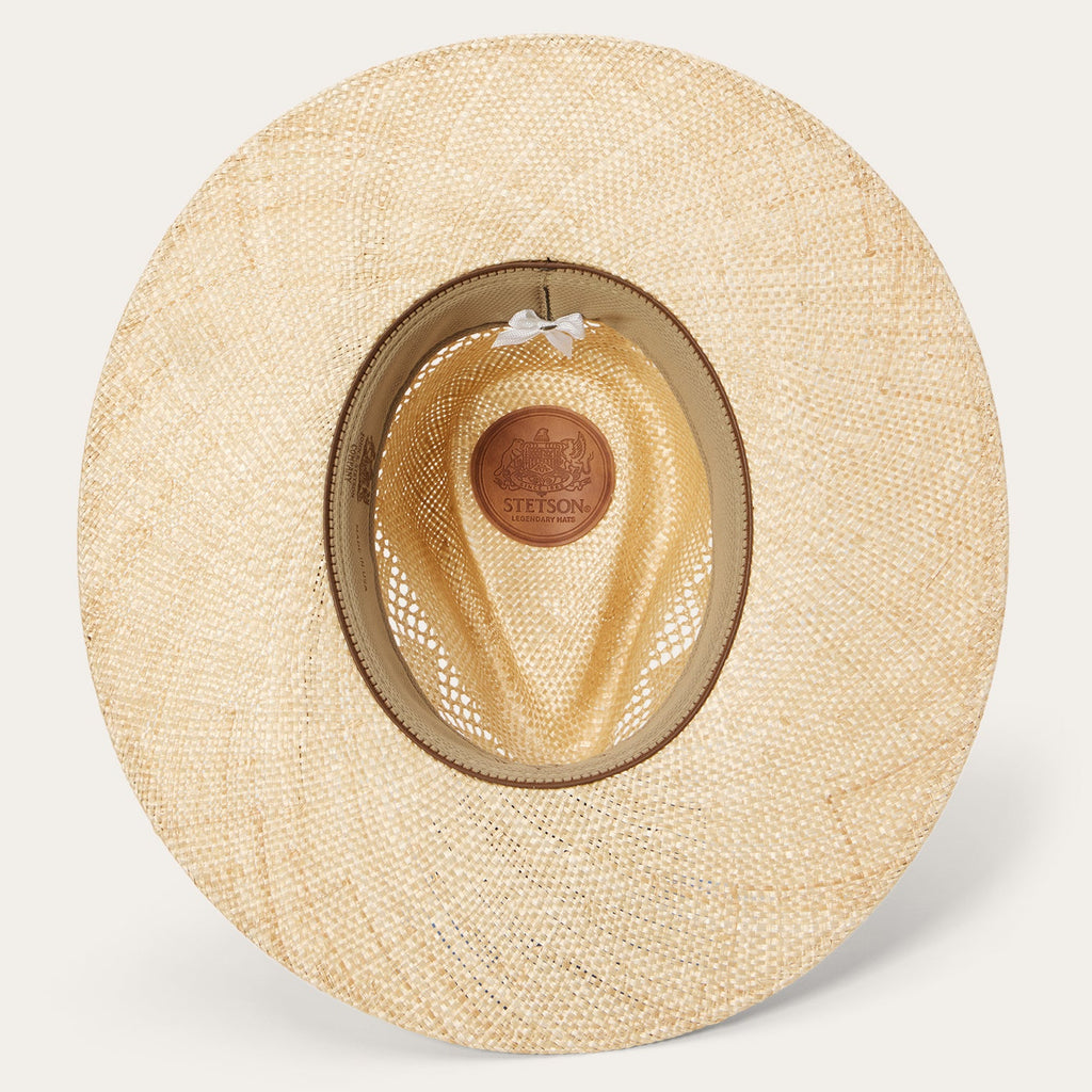 Chorus Straw Flat Brim Hat