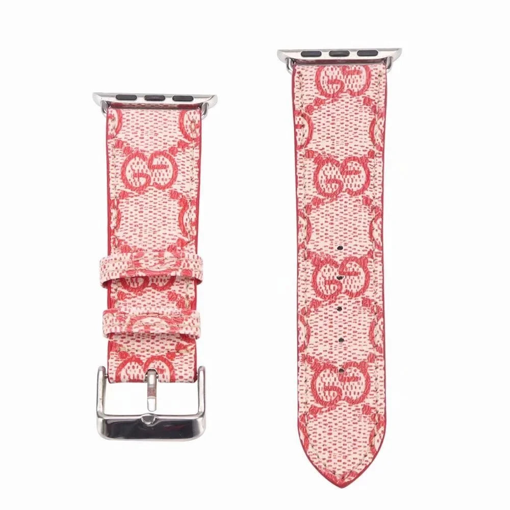 Correa de cuero de alta calidad para Apple Watch.