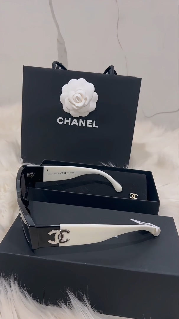 Rectangle Acetate Sunglasses 01