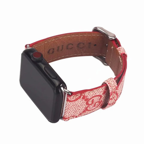 Correa de cuero de alta calidad para Apple Watch.