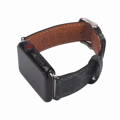 Correa de cuero de alta calidad para Apple Watch.