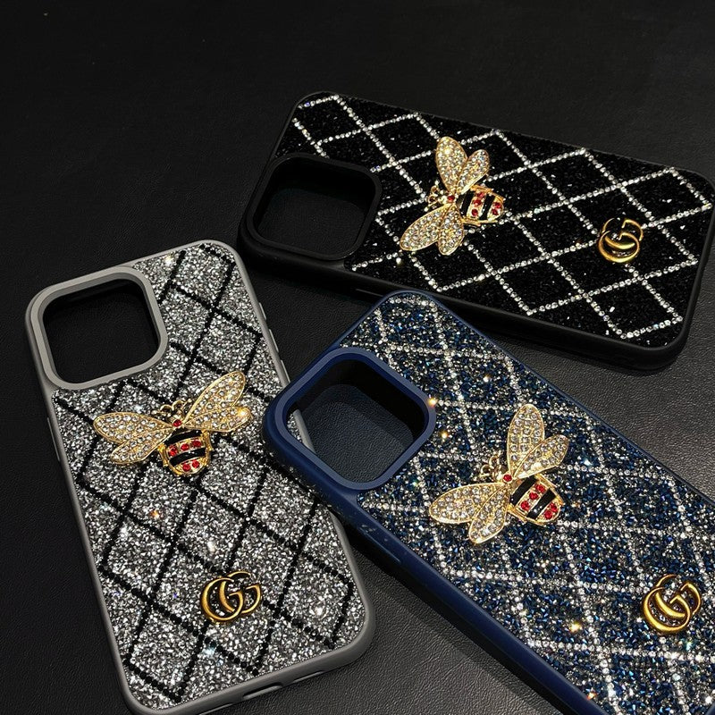 Hochwertige iPhone-Hülle mit Bienendiamant