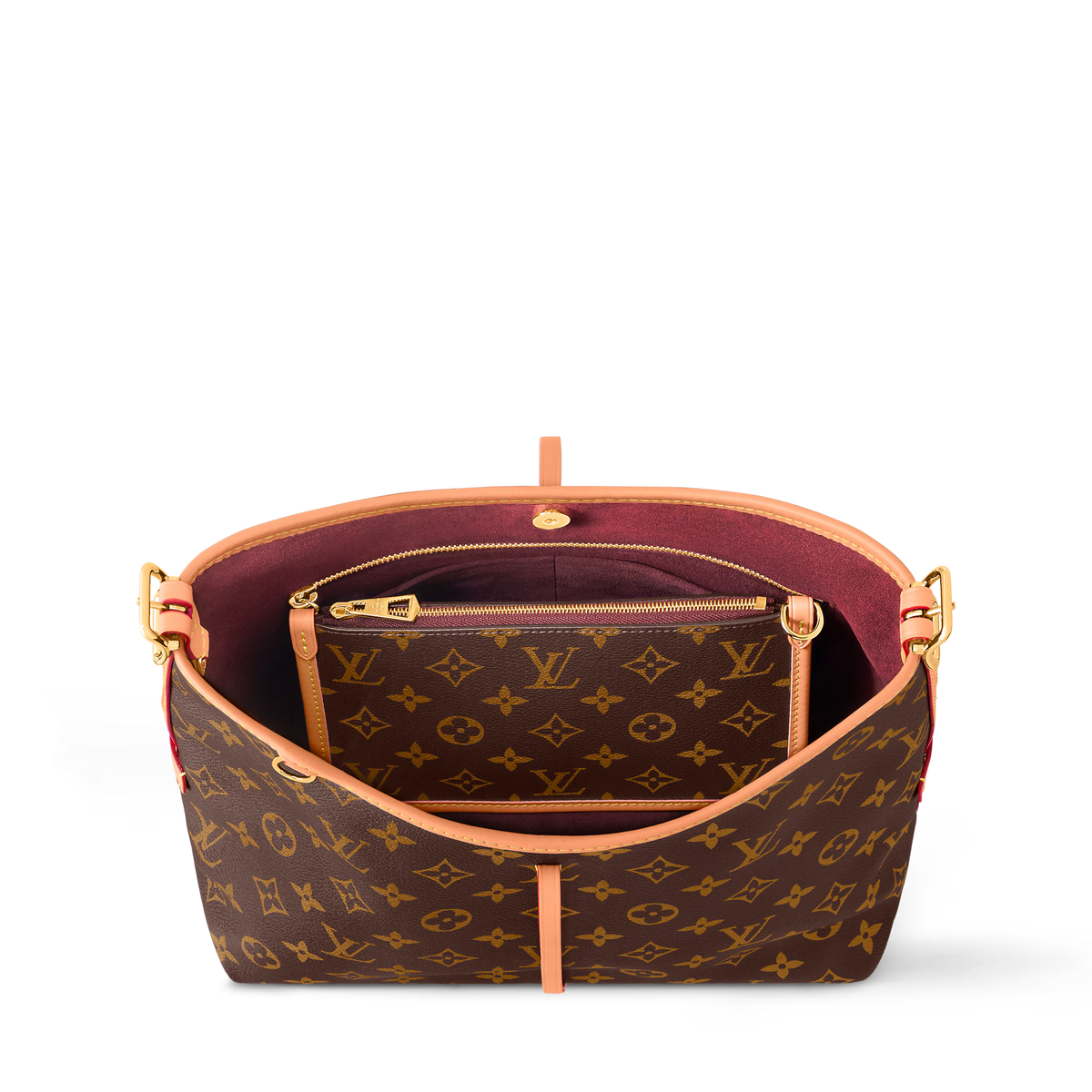 Monogram Cross-Strap Shoulder Bag