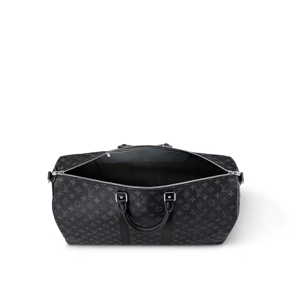 Monogram Travel Duffle Bag with Detachable Shoulder Strap