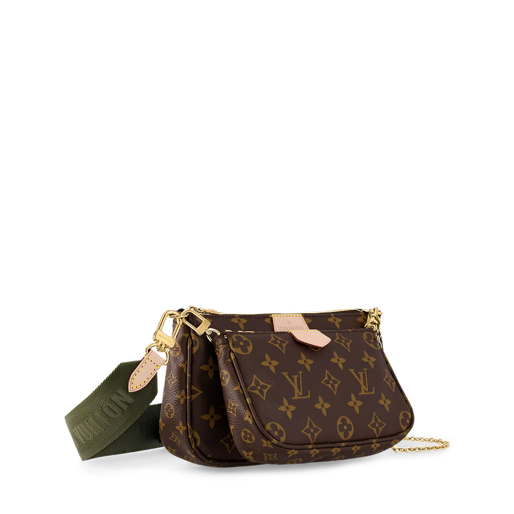 Crossbody kabelka s viacerými vreckami – Monogram Canvas Style