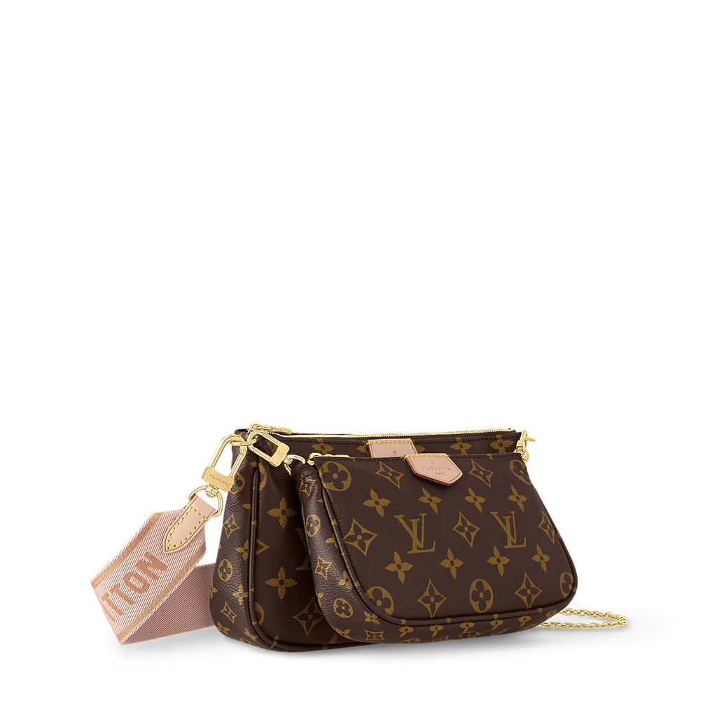 Crossbody kabelka s viacerými vreckami – Monogram Canvas Style