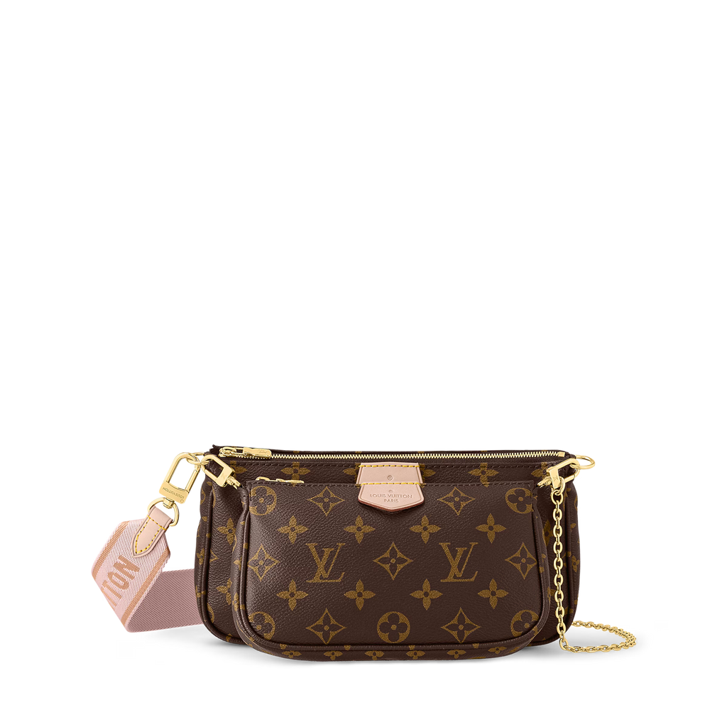 Crossbody kabelka s viacerými vreckami – Monogram Canvas Style