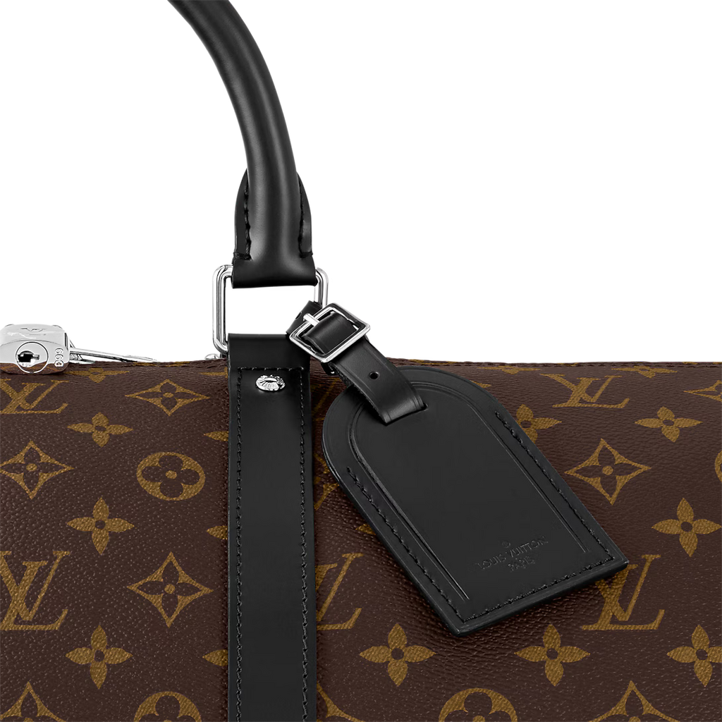 Monogram Travel Duffle Bag with Detachable Shoulder Strap