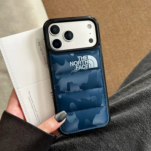 Custodia protettiva per iPhone antiurto stile Puffer