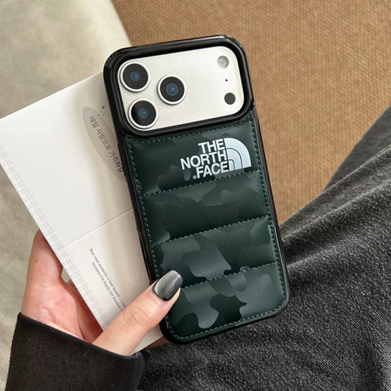 Custodia protettiva per iPhone antiurto stile Puffer