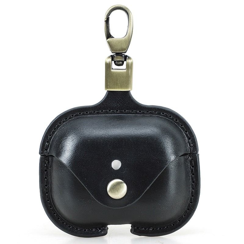 Funda Airpods Pro 3 de cuero con clip