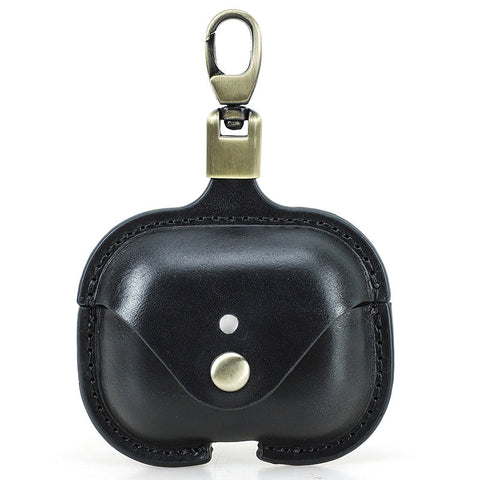 Funda Airpods Pro 3 de cuero con clip