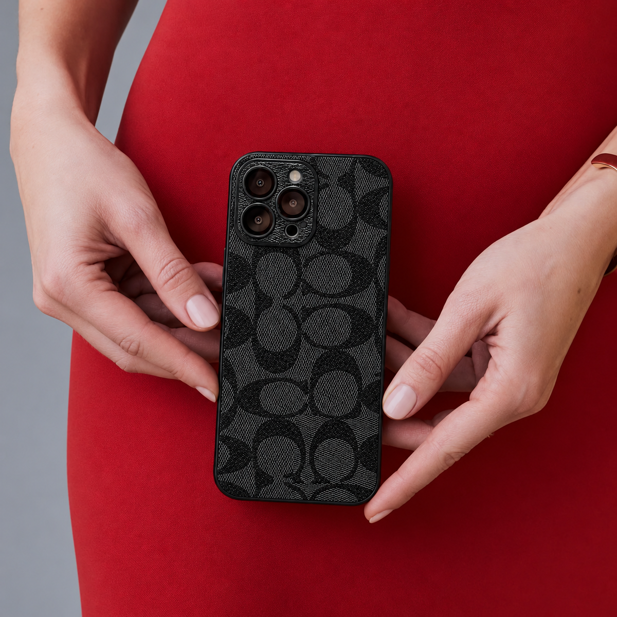 Classic iPhone Case Black -QB240402 — product view 1